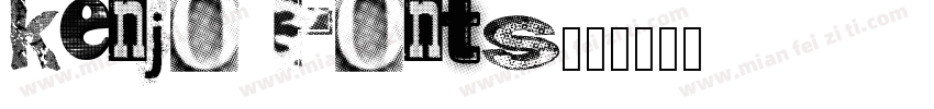 Kenjo Fonts字体转换